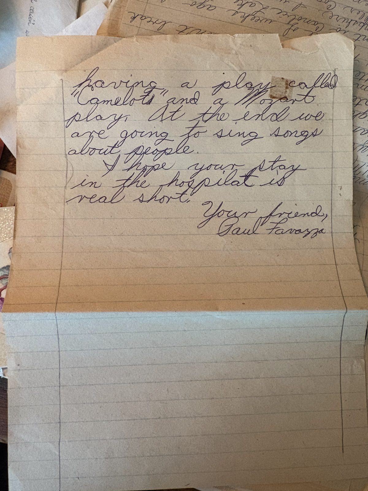 Photograph of letter L08, Page 2